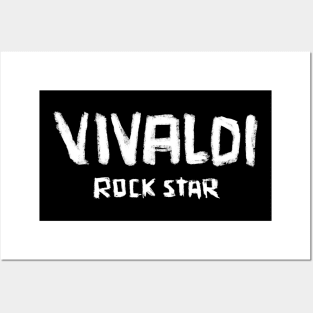 Rock Star Classical Composer: Vivaldi Posters and Art